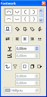 Fontwork Dialog